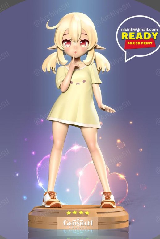 原神(Genshin Impact) 可莉 3D打印图纸